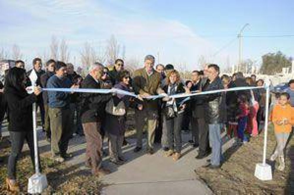  Rawson concluy� el 30% de las obras proyectadas	