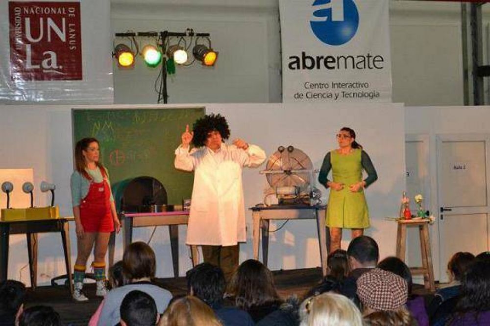 Vacaciones de invierno en Abremate, el centro interactivo de ciencia y tecnologa de la UNLa