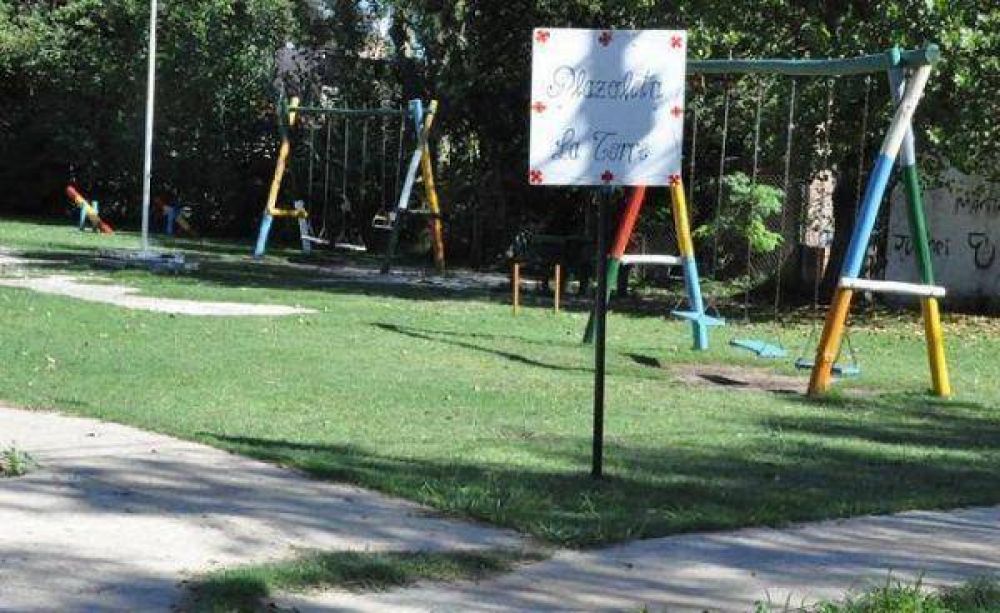 La plazoleta del barrio La Torre se sum� al �WiFi libre en Ca�uelas�