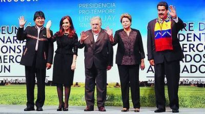 Cristina y Dilma, en un desayuno en el que evitaron la agenda caliente