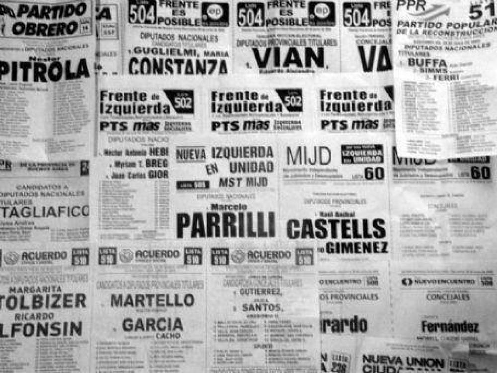 Todas las n�minas oficializadas para el distrito La Plata