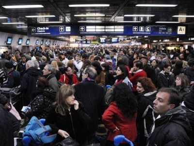 Intenso movimiento tur�stico por el comienzo de las vacaciones de invierno