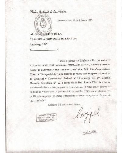 Piden Informaci�n a Estad�sticas y Censos