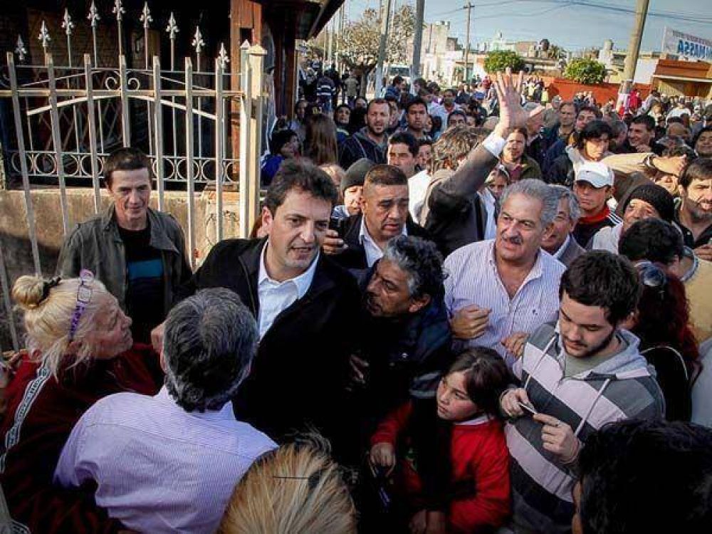 Massa: "No me interesa la opini�n de los dirigentes, sino de la gente"