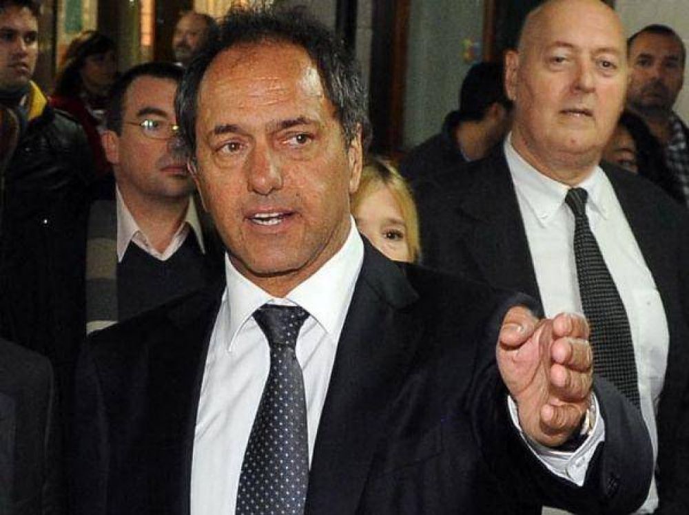 Scioli: "La lealtad es un camino de ida y vuelta"