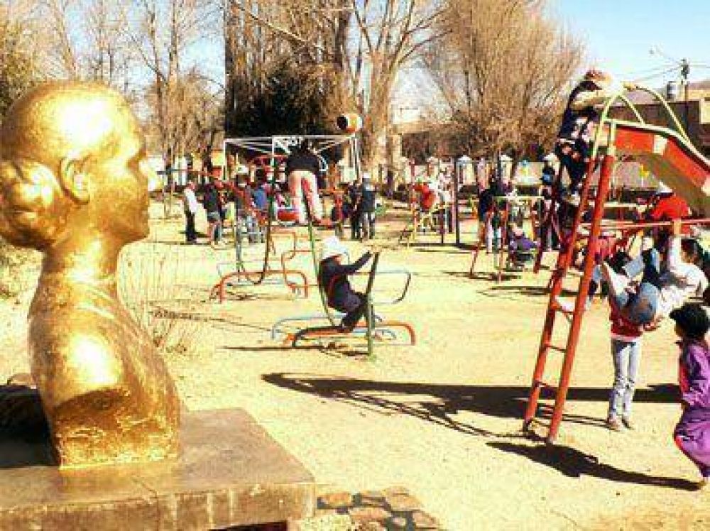 Reacondicionan parque infantil en Humahuaca