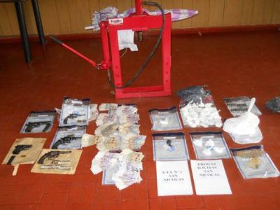 El narcotr�fico sufri� un hist�rico golpe en la ciudad