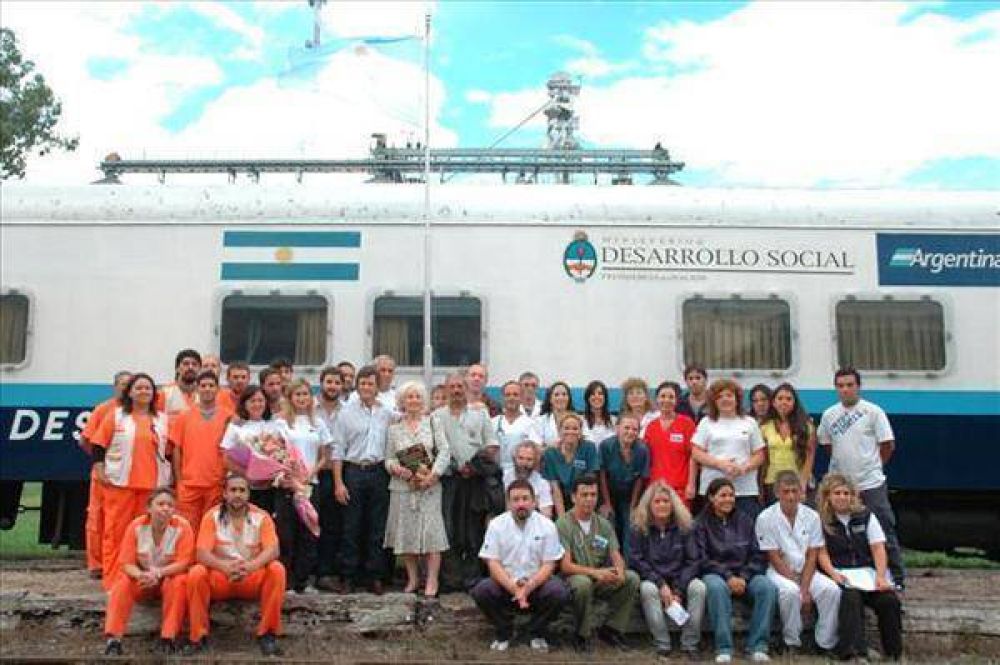 El pr�ximo lunes 15 llega el Tren Sanitario a Z�rate