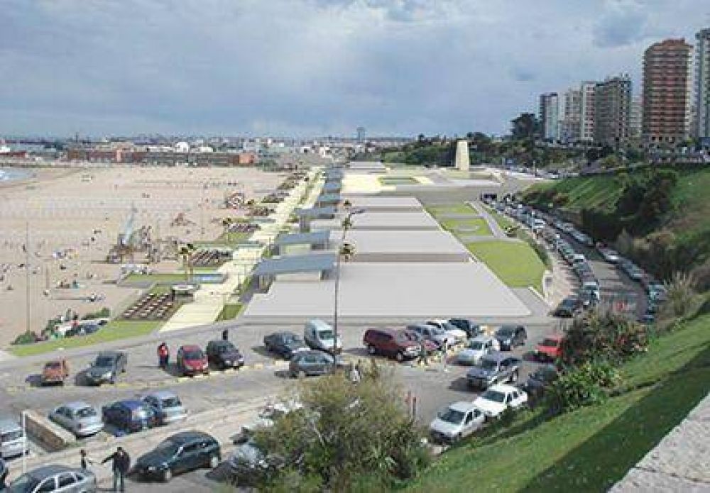 Cierran paso peatonal en un sector de Playa Grande al comenzarse obras