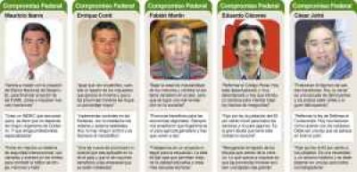 Uno por uno, los proyectos