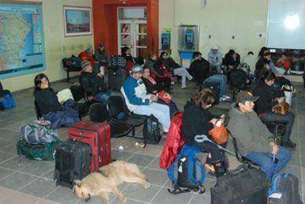 Escasa venta de pasajes terrestres en vacaciones
