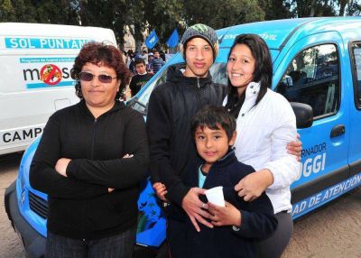 Un s�bado a pura diversi�n en el barrio Tibiletti