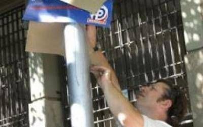 Elecciones 2013: San Nicol�s promueve una campa�a "sin pegatinas"