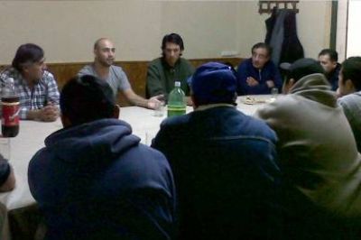 "Con�" D�az estuvo en Gaiman y el mi�rcoles desembarca en Comodoro