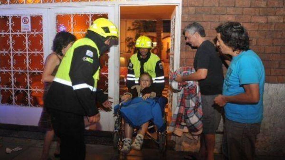 Incendio en un geri�trico