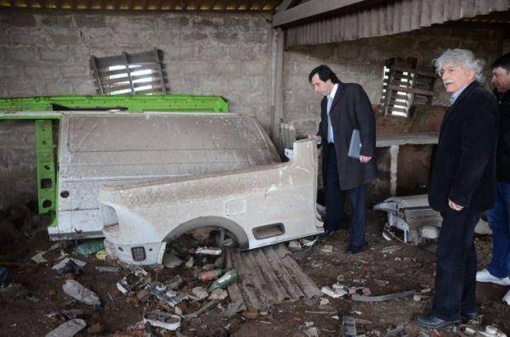 Secuestran autopartes adulteradas en el barrio Aut�dromo