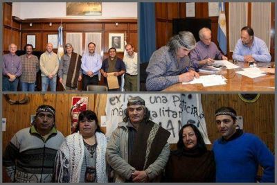 Sigue el reclamo mapuche