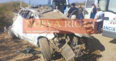 Familia de un corredor del rally se salv� de milagro en terrible vuelco