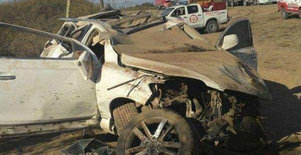 Espectacular vuelco en Ruta 5 ocurri� este domingo