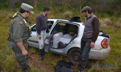 Secuestran 126 kilos de marihuana