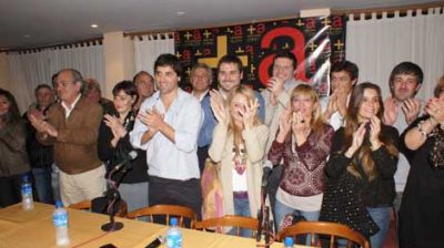 Se present� anoche la lista local del Frente Renovador 