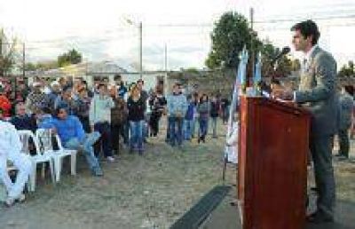 Con la inauguraci�n de dos pozos mejorar� el servicio de agua potable en barrio San Jos�