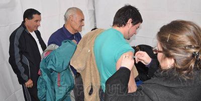 Contin�a la campa�a de vacunaci�n con 1400 dosis m�s