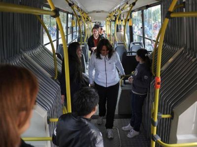 Todo listo: el mi�rcoles salen a la calle los dos colectivos articulados de la Semtur