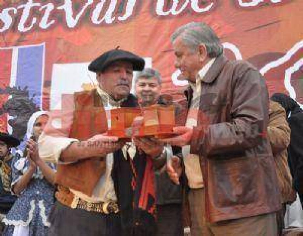 Infante agradeci� el apoyo de la gente