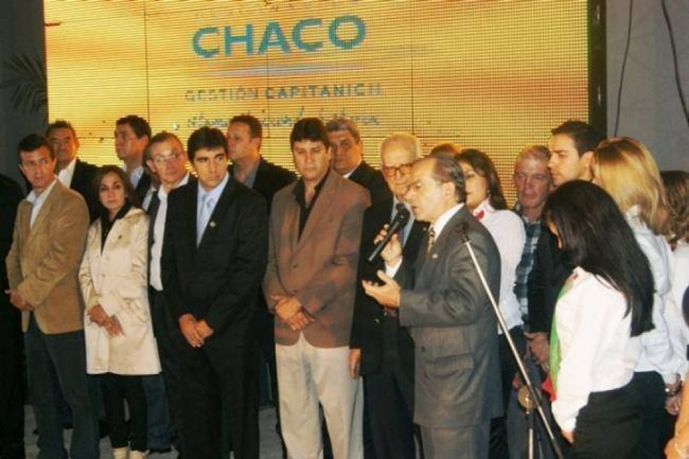 Cipolini inaugur� el Complejo Termal en S�enz Pe�a