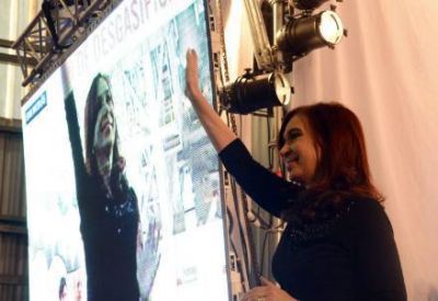 Un gran d�a para CFK: "�Soy abuela!"