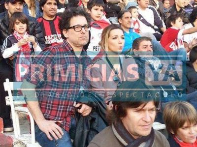 La imagen exclusiva de Calamaro y Breque en la despedida de Ortega