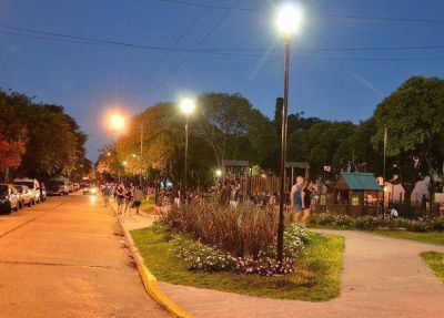 El Municipio coloc� 3128 luminarias, en unas 650 cuadras de San Mart�n