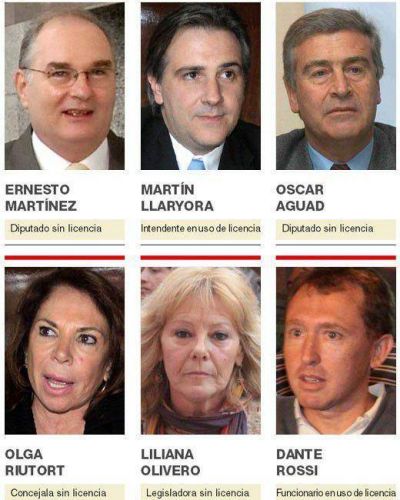 De los precandidatos con cargo p�blico que encabezan listas, s�lo dos pidieron licencia