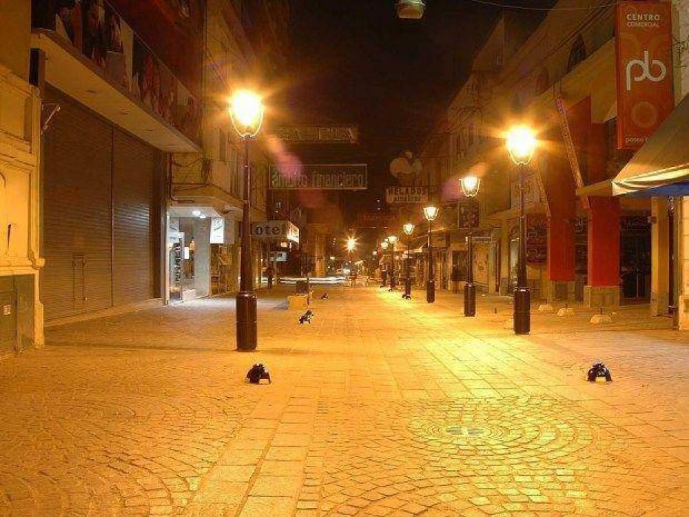 Sin vendedores ni "manteros" en el centro