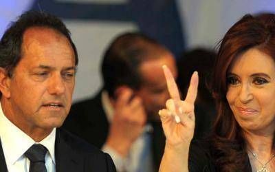 Junto a Scioli, Cristina visit� San Nicol�s y Ramallo