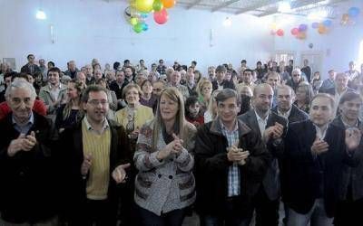Elecciones 2013: Stolbizer de campa�a en Jun�n y San Andr�s de Giles