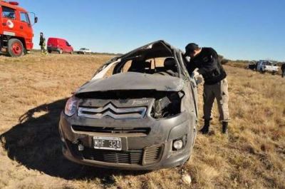 UNA AZULE�A DE 14 A�OS FALLECI� EN UN ACCIDENTE OCURRIDO EN LA PAMPA