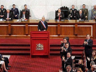 Pi�era env�a "con urgencia" reforma electoral