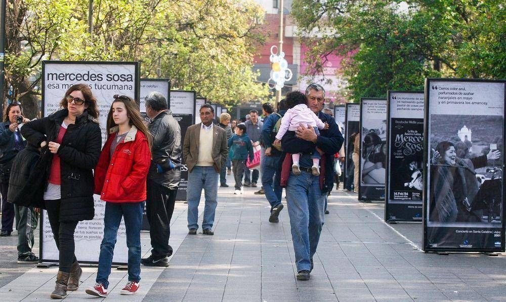 Muestra en homenaje a Mercedes Sosa