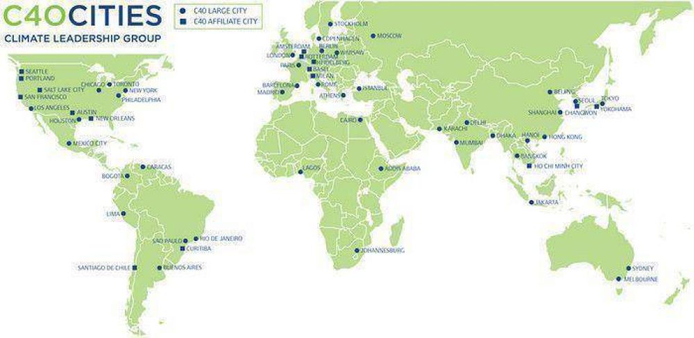 Las ciudades latinoamericanas eligieron a Buenos Aires para sea su representante ante el C40