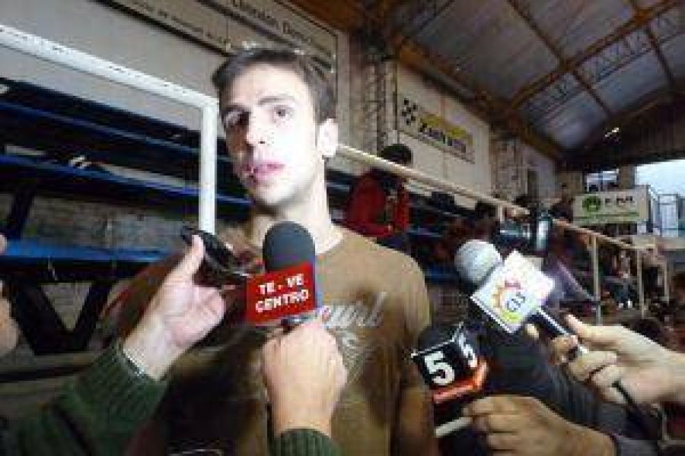 Marcos Delia: �Representar al pa�s en cualquier parte del mundo es algo muy lindo�