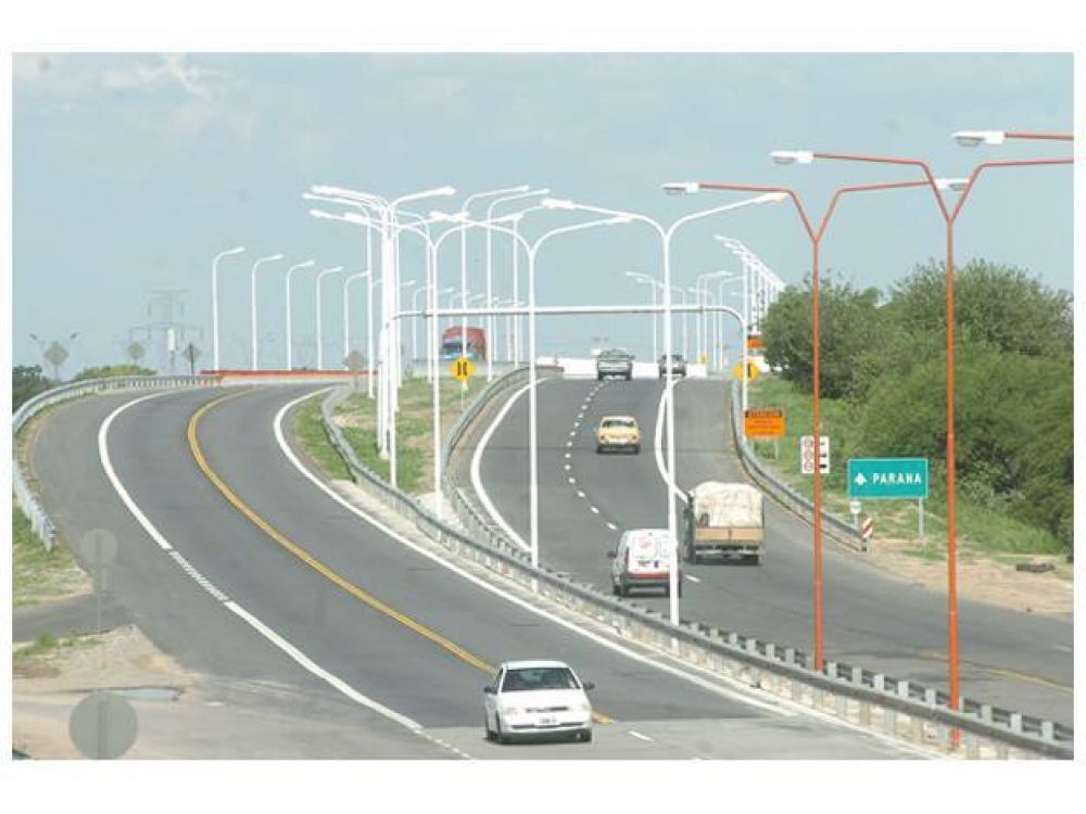 Restricci�n del tr�nsito en la ruta 168 por trabajos de Vialidad