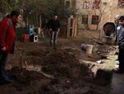 Evac�an a 12 familias por una falla el�ctrica