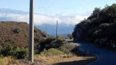 Turismo sugerir� que se cambie la traza del cableado del Portezuelo