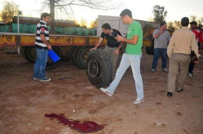 Gomero result� gravemente herido en un accidente