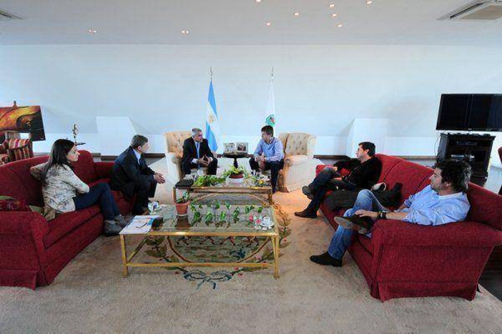 El vicegobernador recibi� al presidente de la empresa Belgrano Cargas y Log�stica