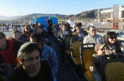 El micro tur�stico inici� sus recorridos por la ciudad