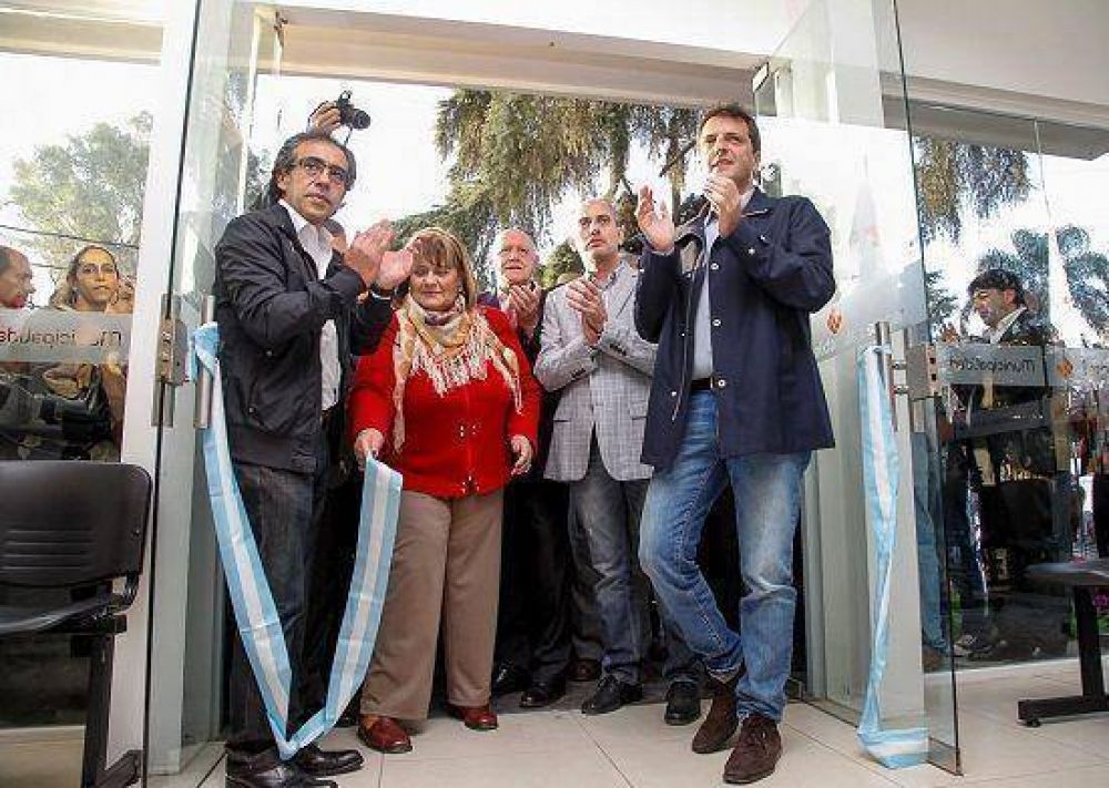Sergio Massa visit� Escobar