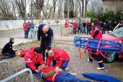 Un ni�o de 2 a�os salv� su vida gracias al trabajo de emergencias de Tigre